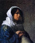 Jean-Leon Gerome Egyptian water carrier. France oil painting artist